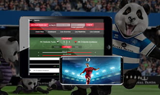 Royal Panda mobile application on iPad and iPhone